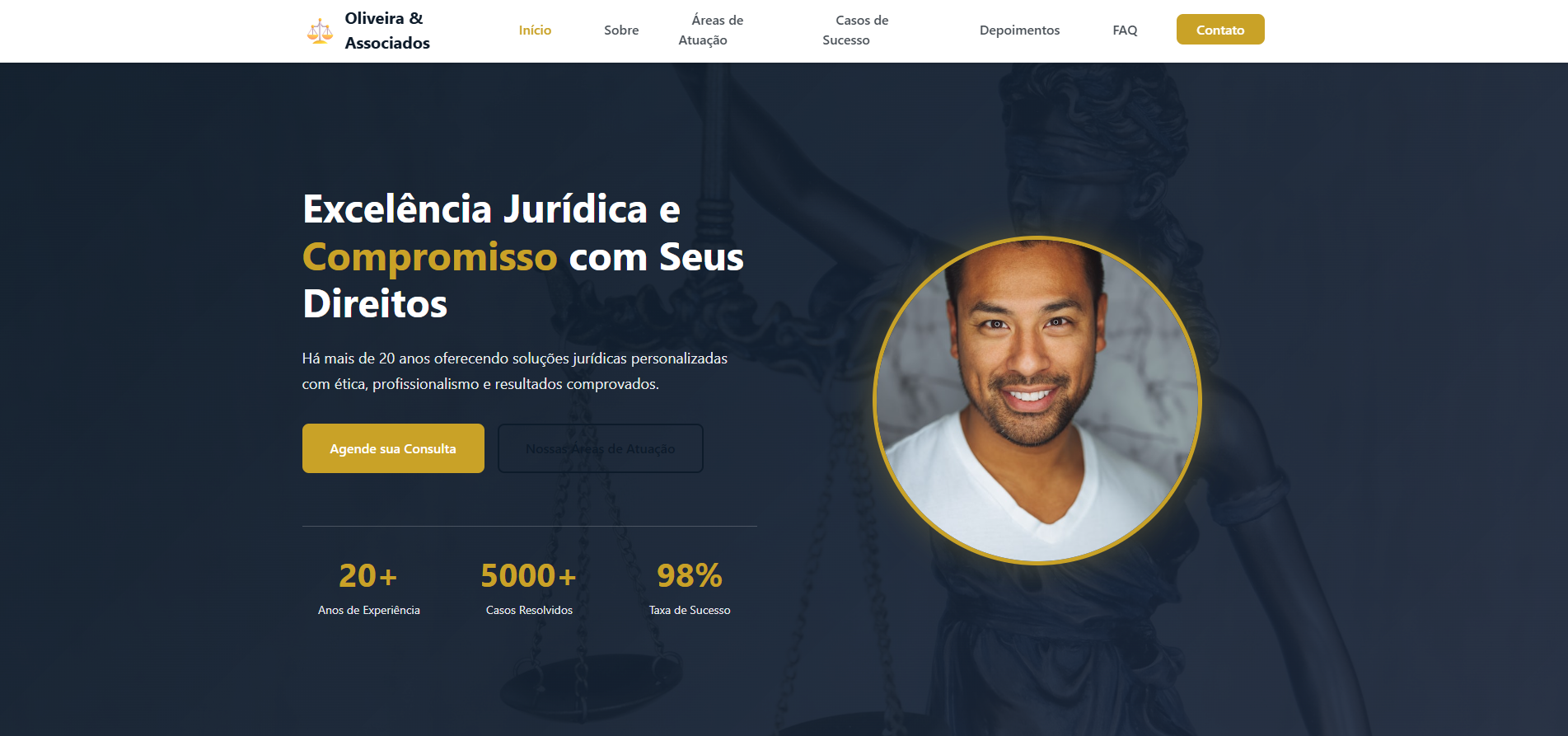 Projeto Advocacia por Henrique Martins