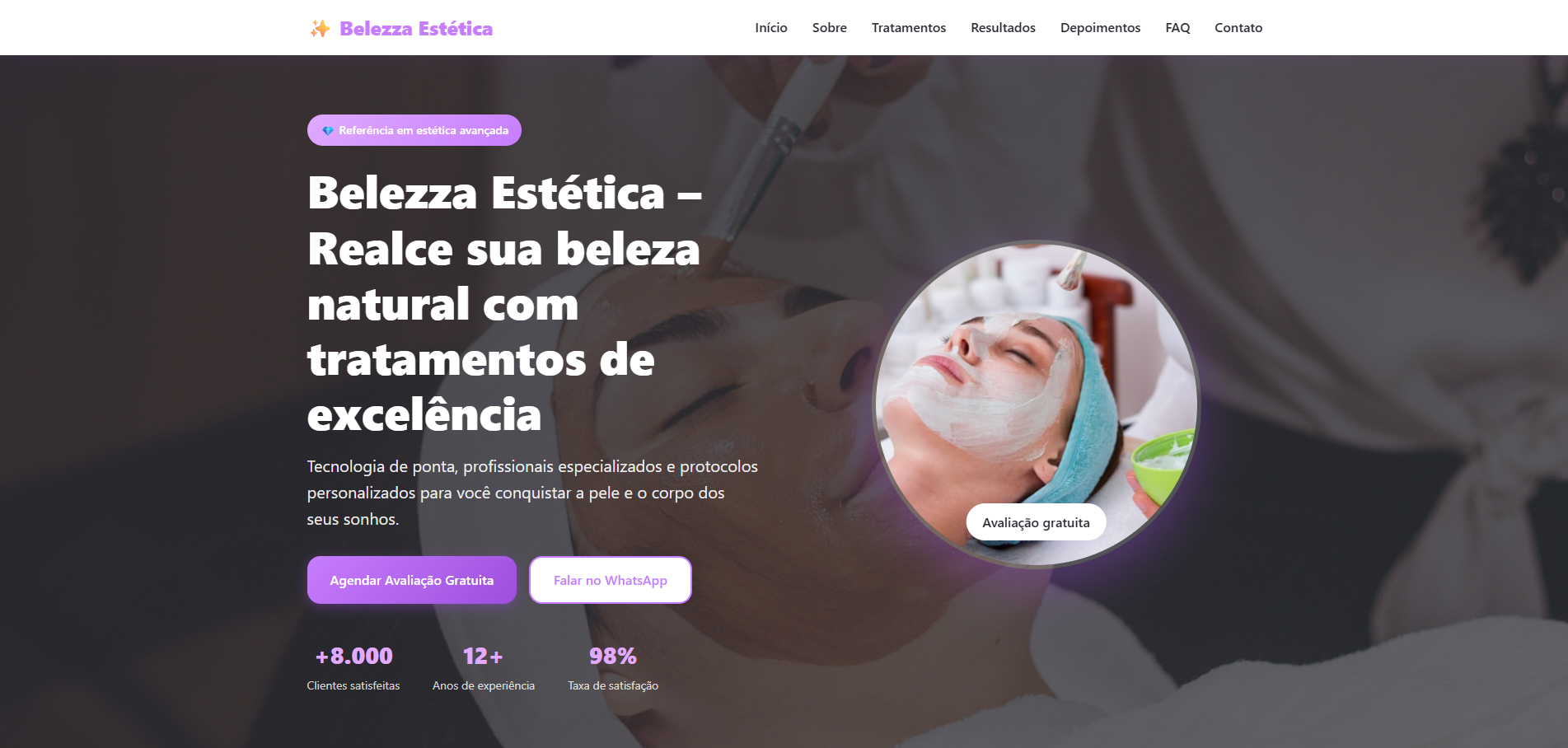 Projeto Clínica Estética por Henrique Martins